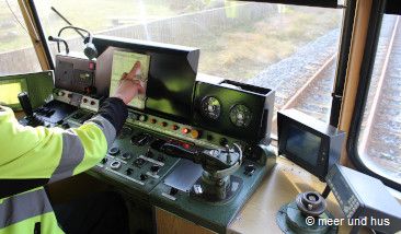 Lemvig Bahn VLTJ Führerstand Dänemark