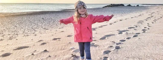 Kinderglück in Vejlby Klit Dänemark
