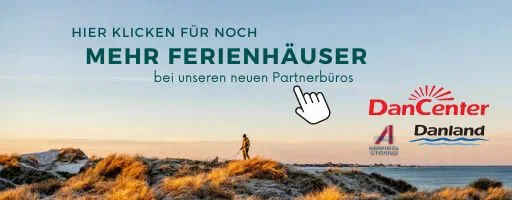 Mehr Ferienhäuser bei unseren neuen Partnerbüros