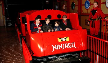 Ninjago Legoland im Ferienhaus Urlaub