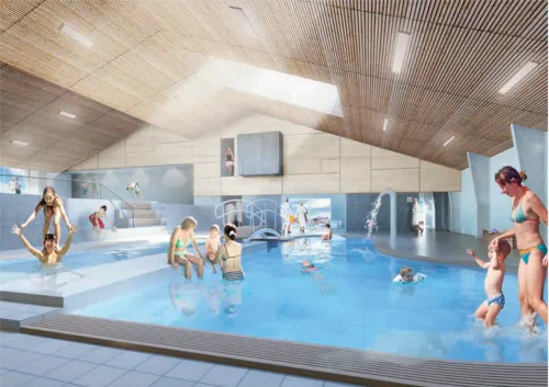 Schwimmhalle in Thyboroen
